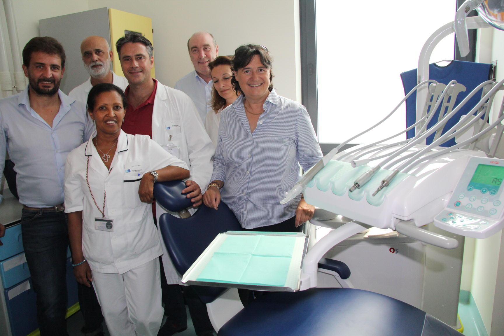 Il nuovo laboratorio odontoiatrico per soggetti fragili al Santo Stefano  (foto Btavaia)