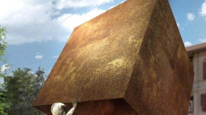 Il monumento alla Resistenza ideato da Balzano