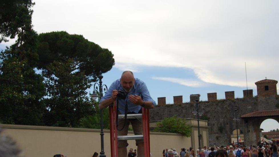 I ringraziamenti dopo la festa con le sentinelle