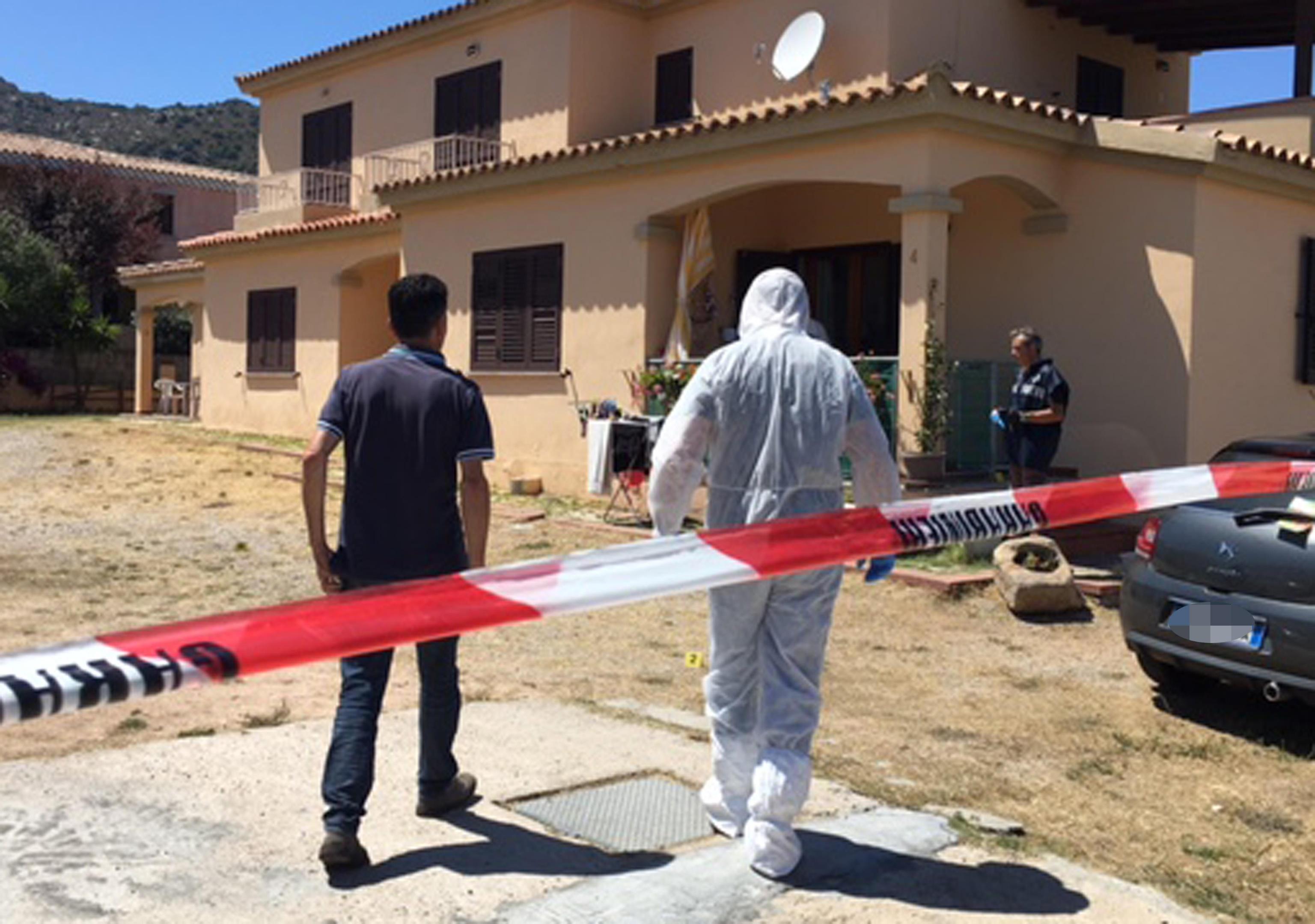 Delitto di San Teodoro, Ris al lavoro nella villetta