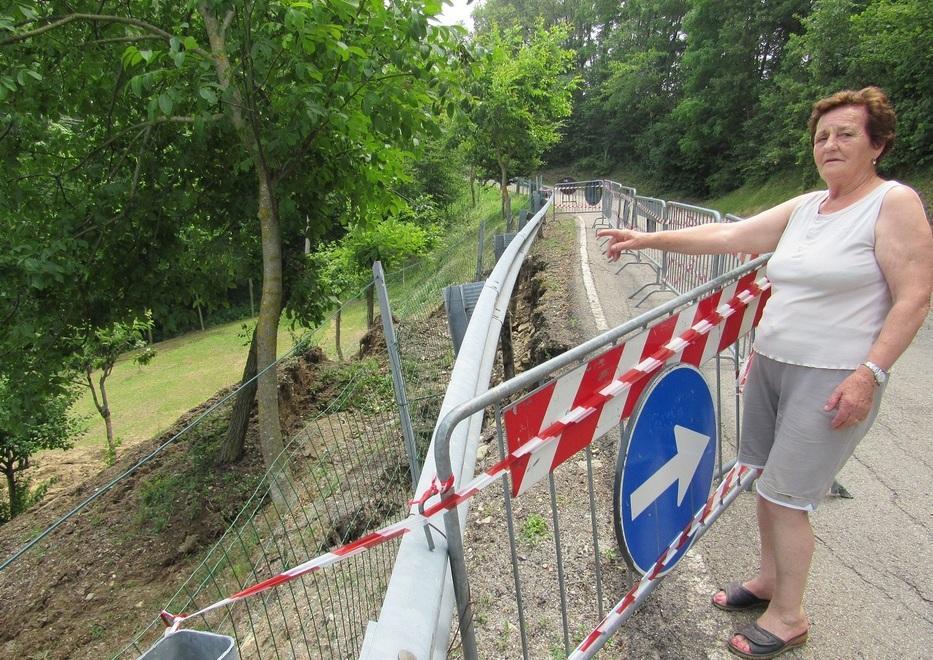 Valanga di fango: Monfestino rischia di restare isolata 