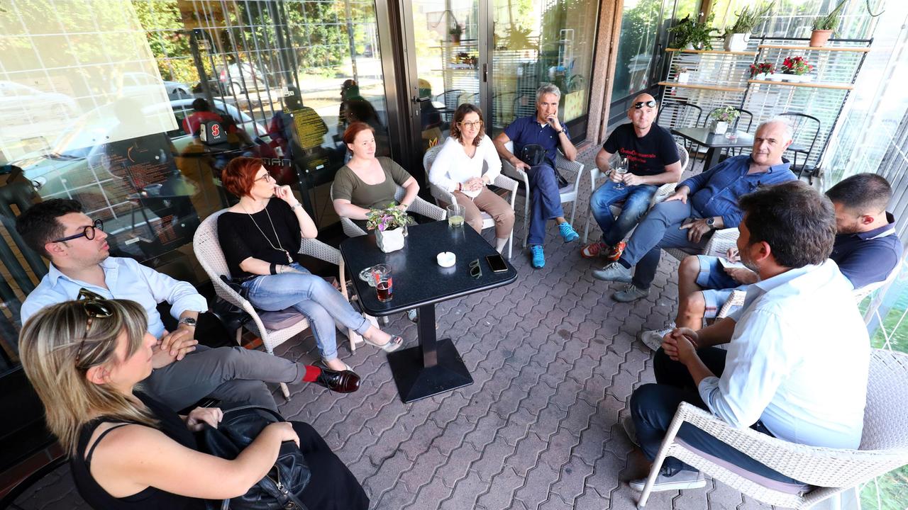Uno degli appuntamenti col "Caffé della Nuova"