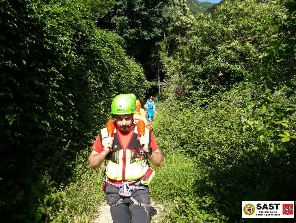 Scivola nel Lombricese, salvata dal soccorso alpino 