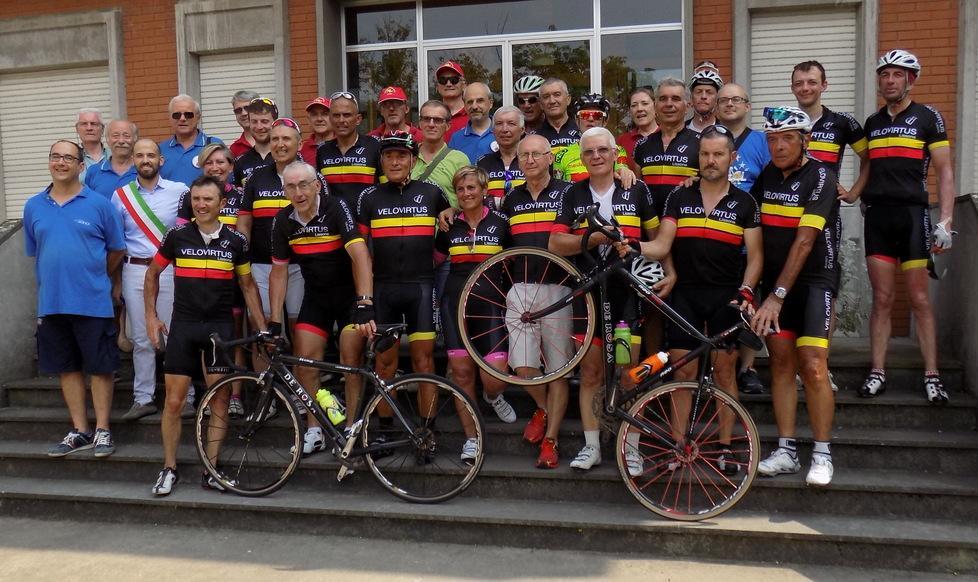 Ospitati i ciclisti solidali della Brianza 