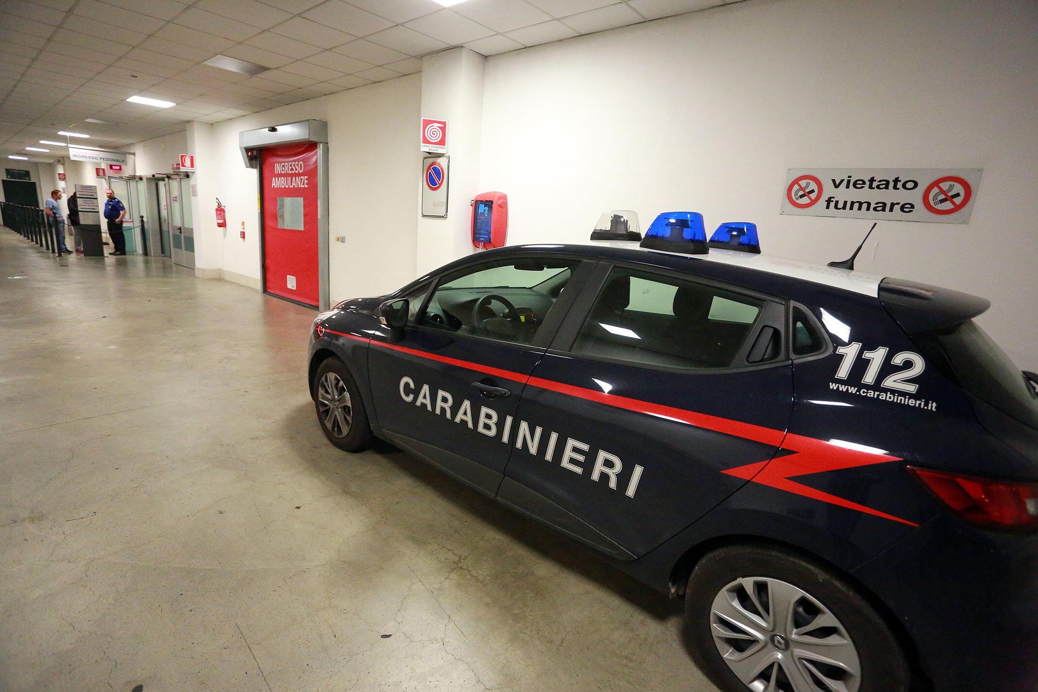I carabinieri al pronto soccorso di Empoli