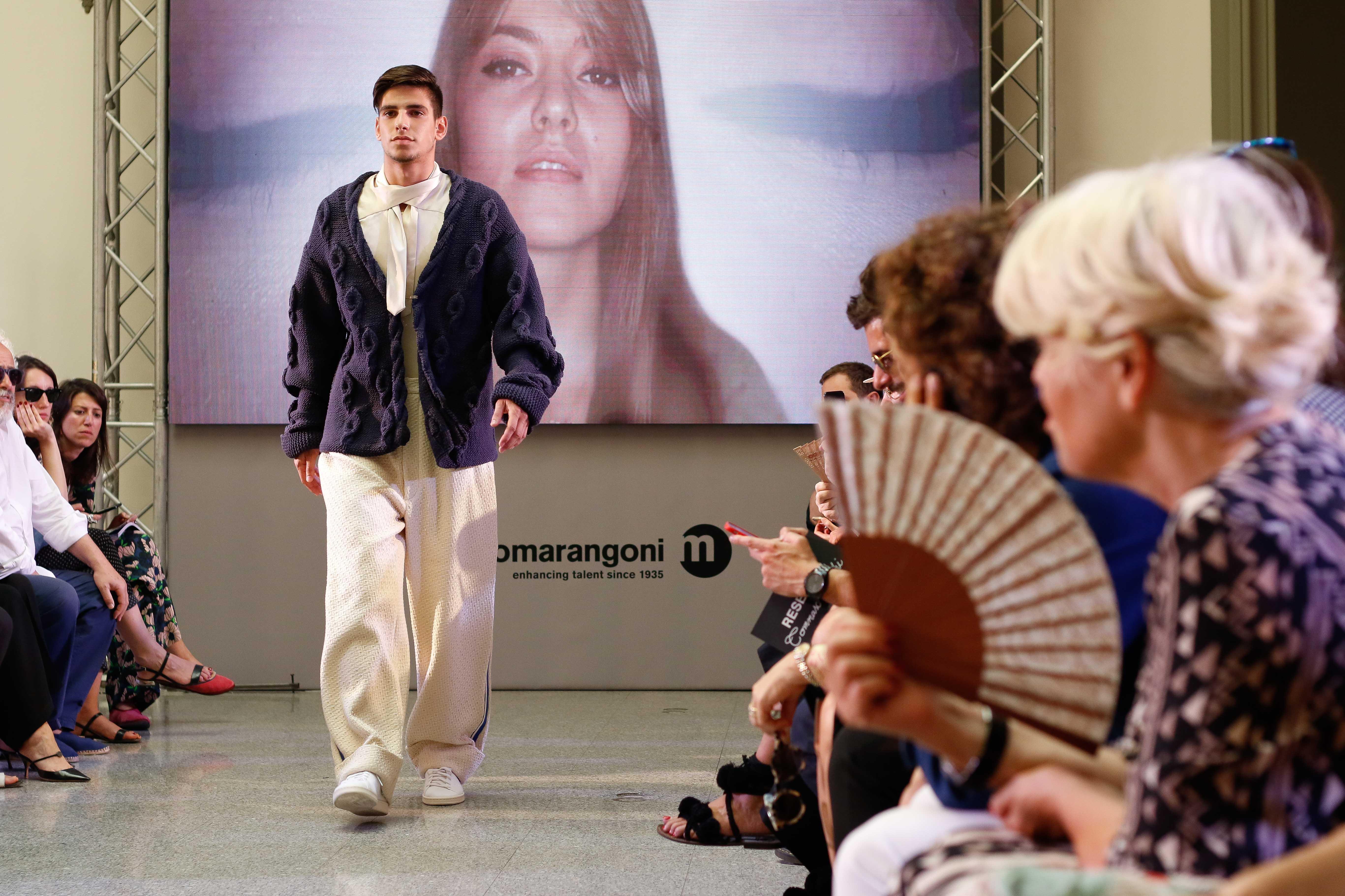 Una delle sfilate a Pitti Uomo (foto Massimo Sestini)