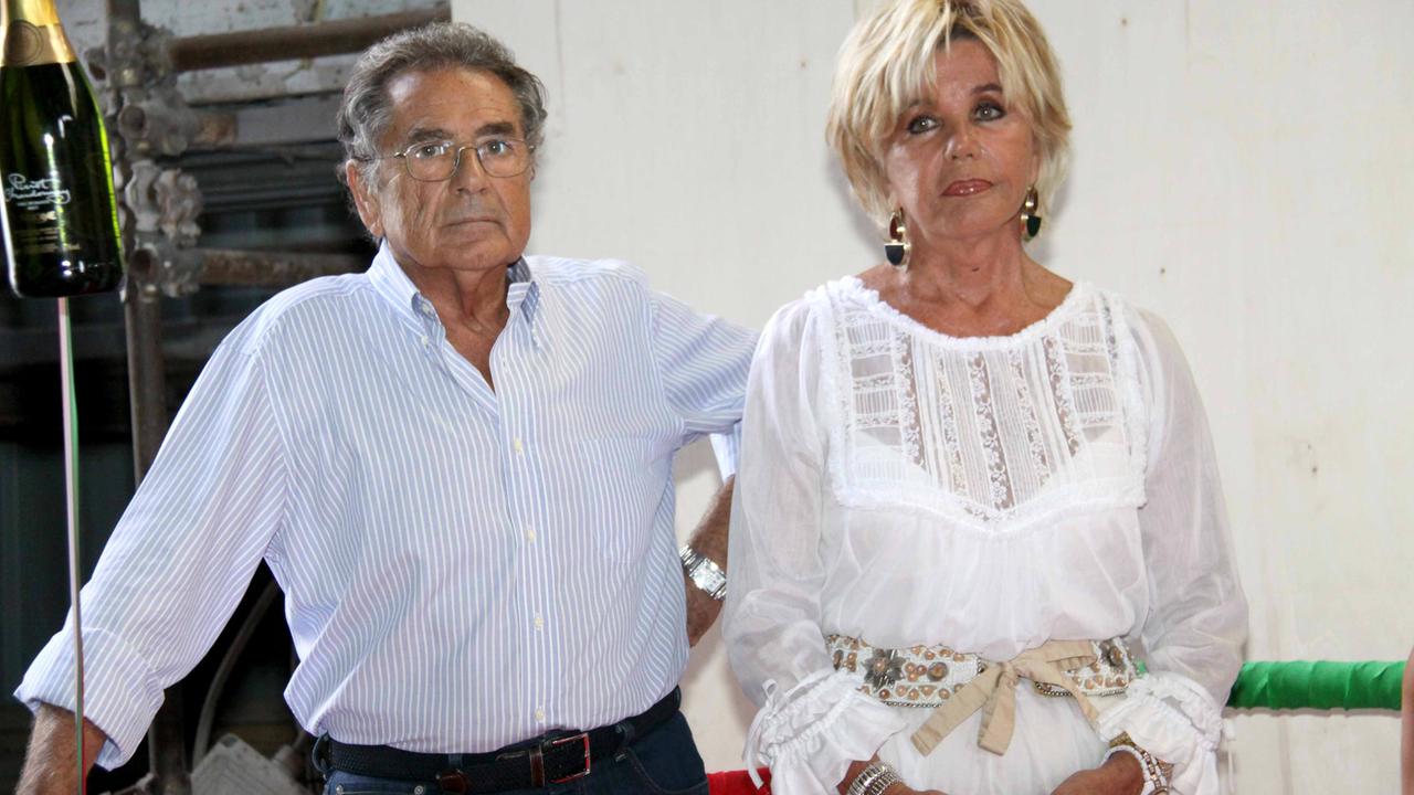 Fulvio Codecasa con la moglie