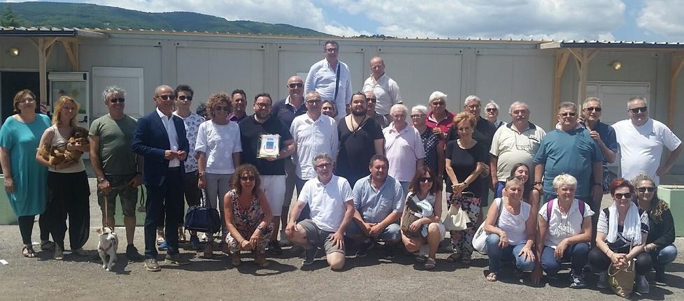 Il cuore centese aiuta Caldarola 