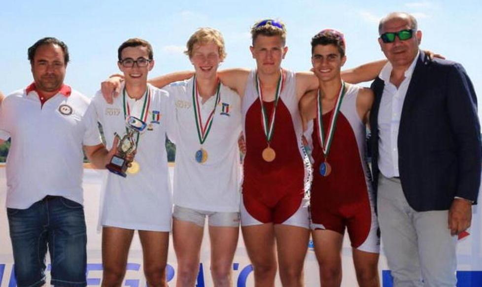 Due bronzi per la Canottieri Pontedera ai campionati italiani 