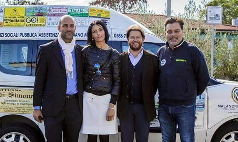 Inaugurato il nuovo mezzo per il trasporto di disabili 