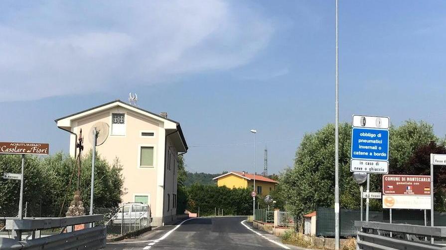 Nuovo asfalto sulle vie di Montecarlo