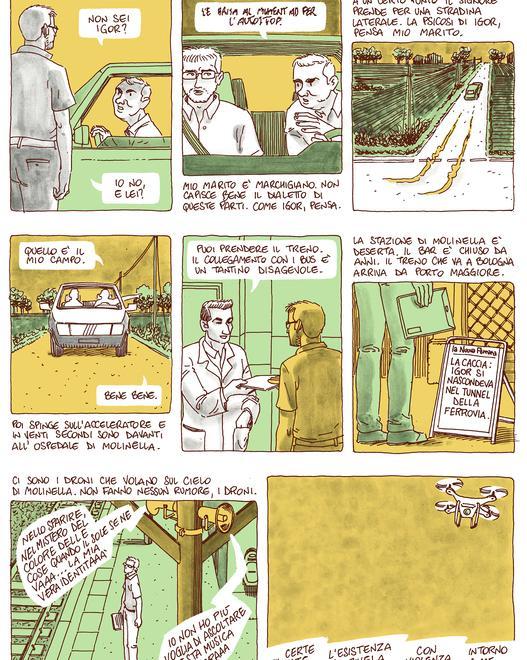 La psicosi da Igor diventa un fumetto