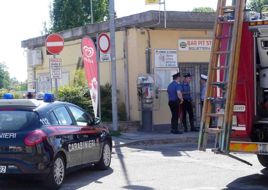 Allarme per il fumo dall’autostazione