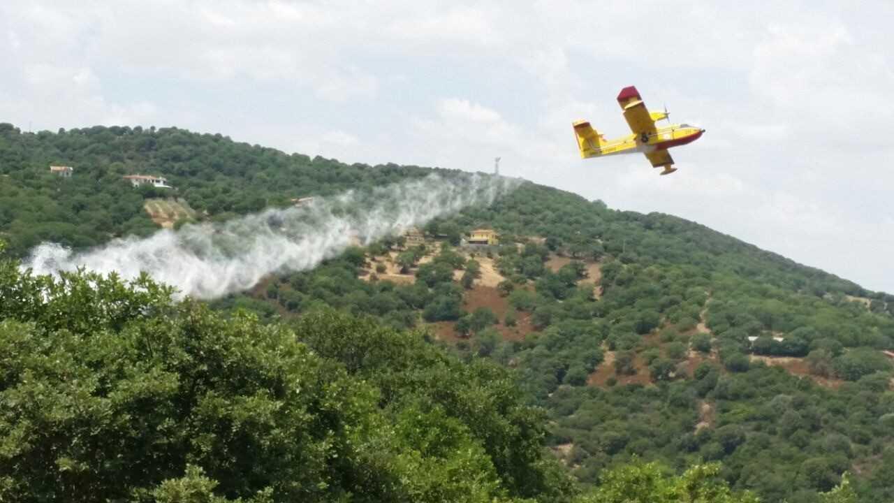 Un Canadair in azione