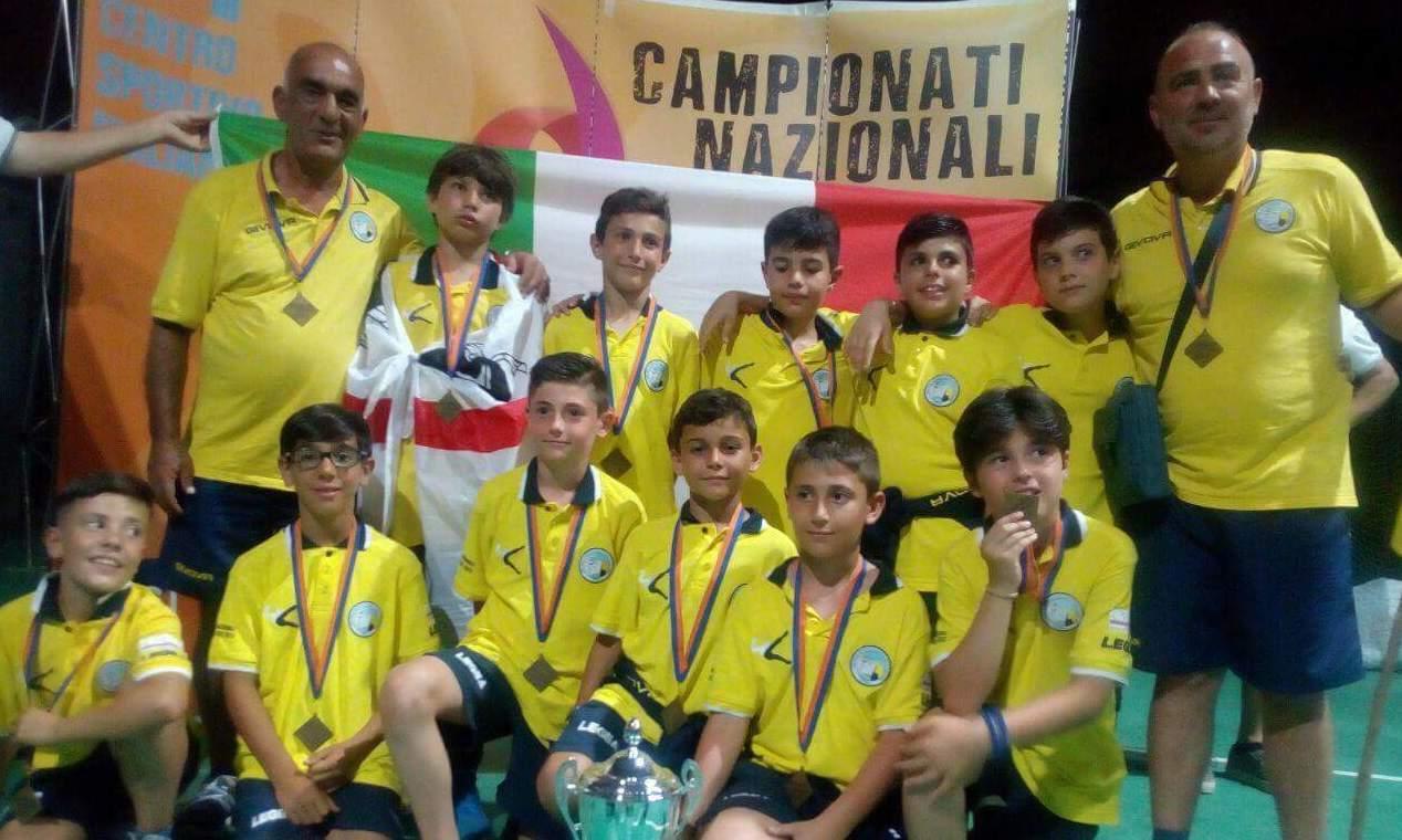 San Paolo terza nella fase nazionale