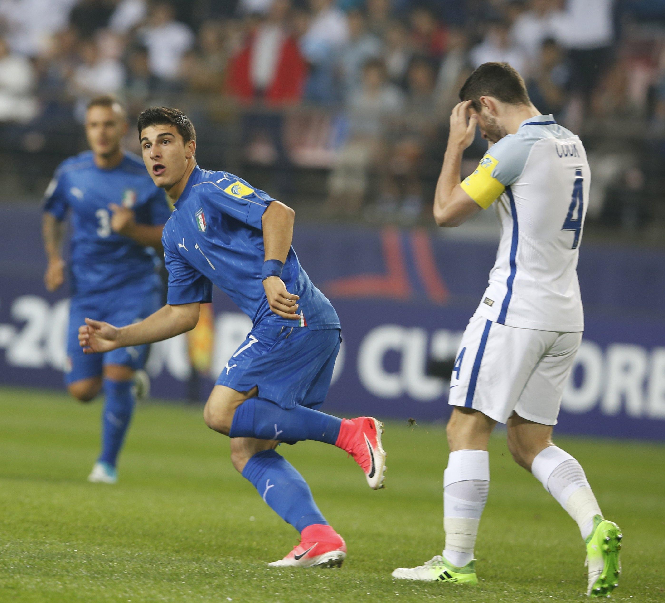 Riccardo Orsolini azzurro al mondiale under 20