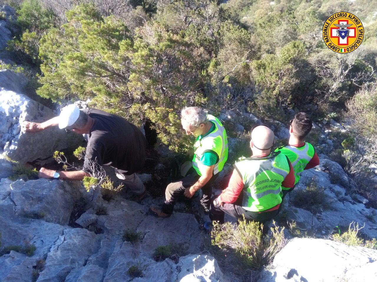 Le operazioni di soccorso a Urzulei