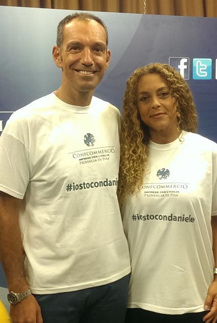 Boom di richieste per la maglietta #iostocondaniele