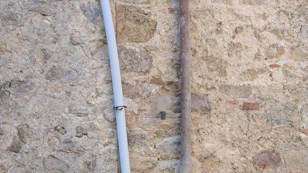 «Qui l’asfalto lo abbiamo messo noi»