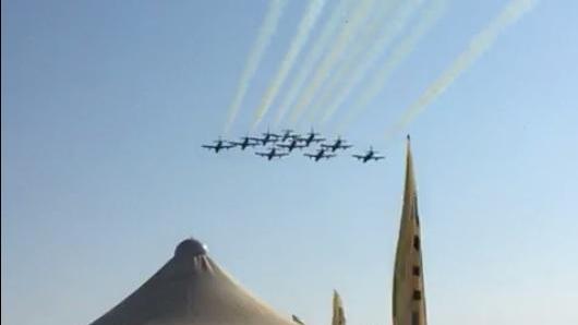 Le prove generali delle Frecce tricolori a Marina di Grosseto