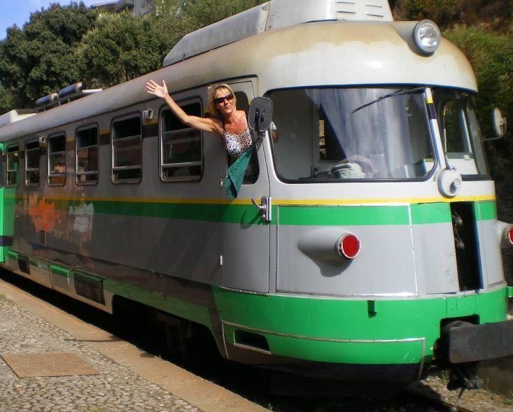 Il trenino verde al via