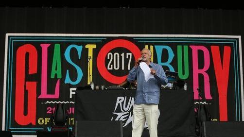 Gb, Corbyn star al Glastonbury Festival