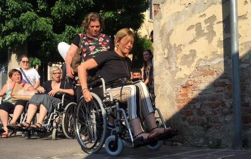 Nei panni dei disabili 