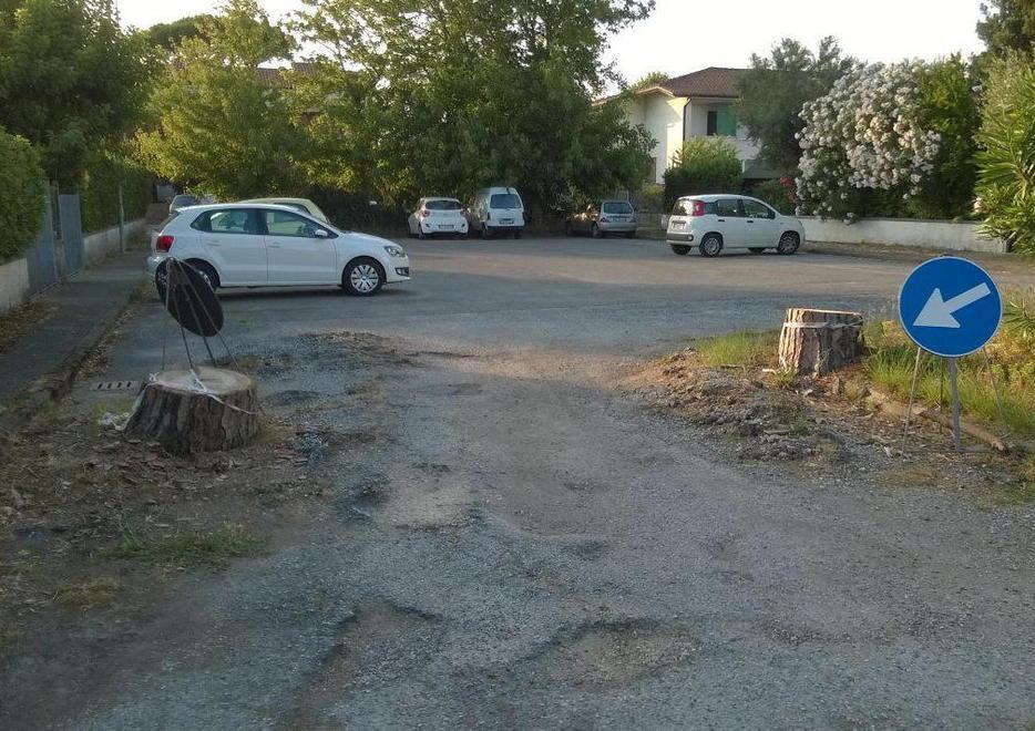 Via Cavalcanti ad alto rischio per le buche