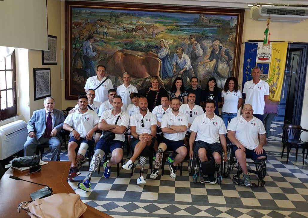 La nazionale paralimpica ospite di Arborea