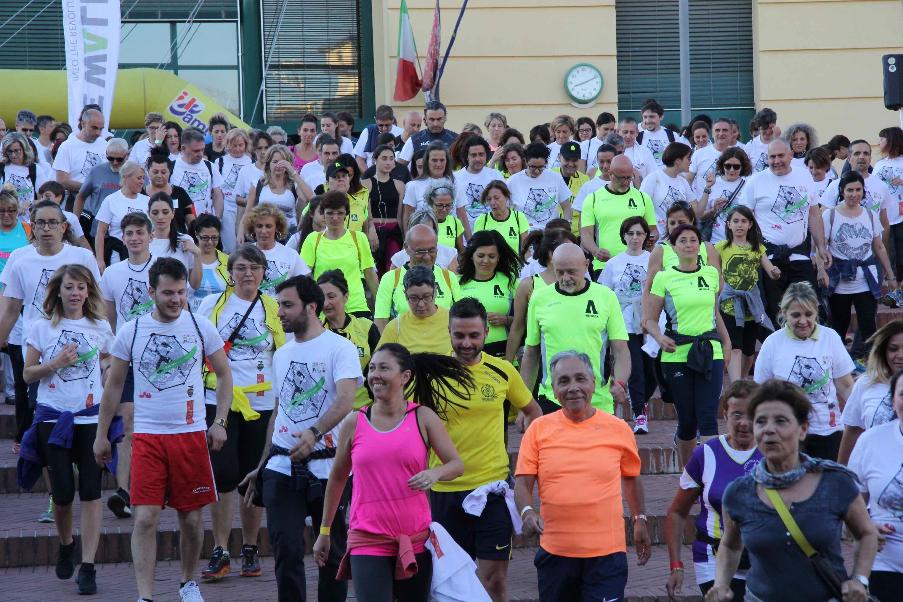 La corsa in notturna, edizione 2016 (foto Batvia) 