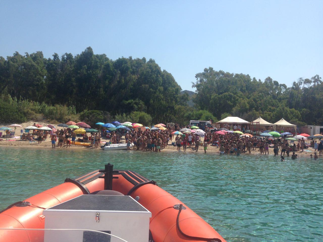 Bacu Mandara, l'intervento della Guardia Costiera