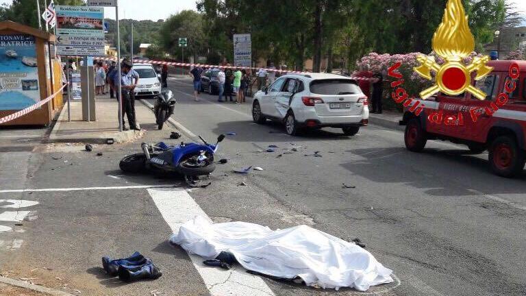 Tragedia a Cala Liberotto: scontro auto-moto, muore un giovane di Bolotana
