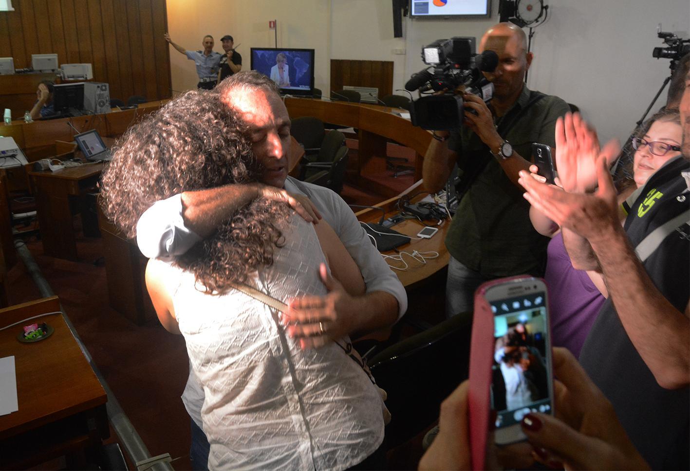 Andrea Lutzu nuovo sindaco di Oristano (foto Francesco Pinna)