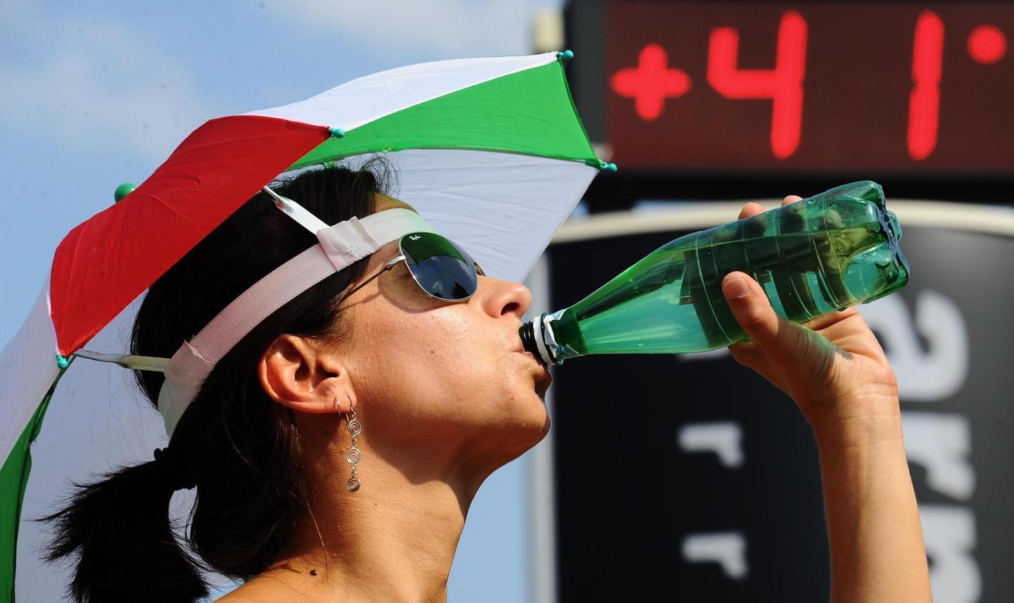 Isola nella morsa del caldo a Capo Frasca 44 gradi 