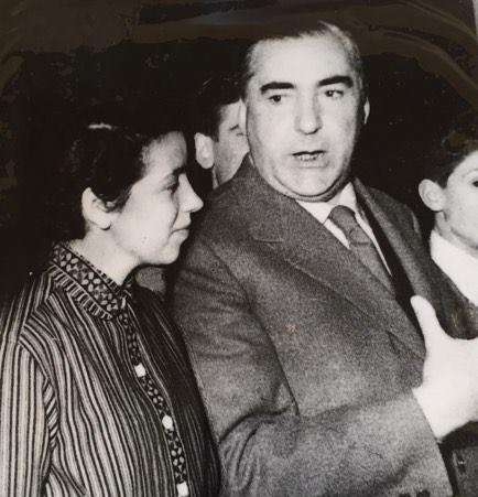 Roberto Betti e Curzio Malaparte, Prato 1955