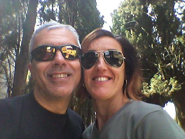 Patrizia Pecorari con il marito Alberto Bandini (foto da Facebook)