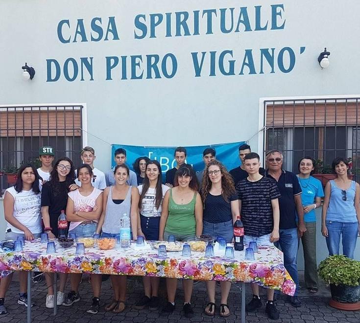 Lontani dalle scosse Giovani al sicuro a Pontemaodino 