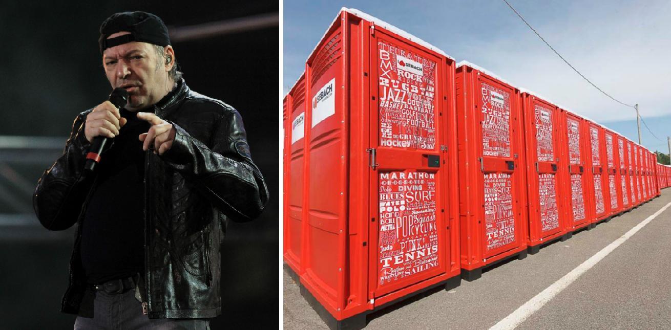 Sebach da record: 1.000 wc per il concertone di Vasco Rossi 