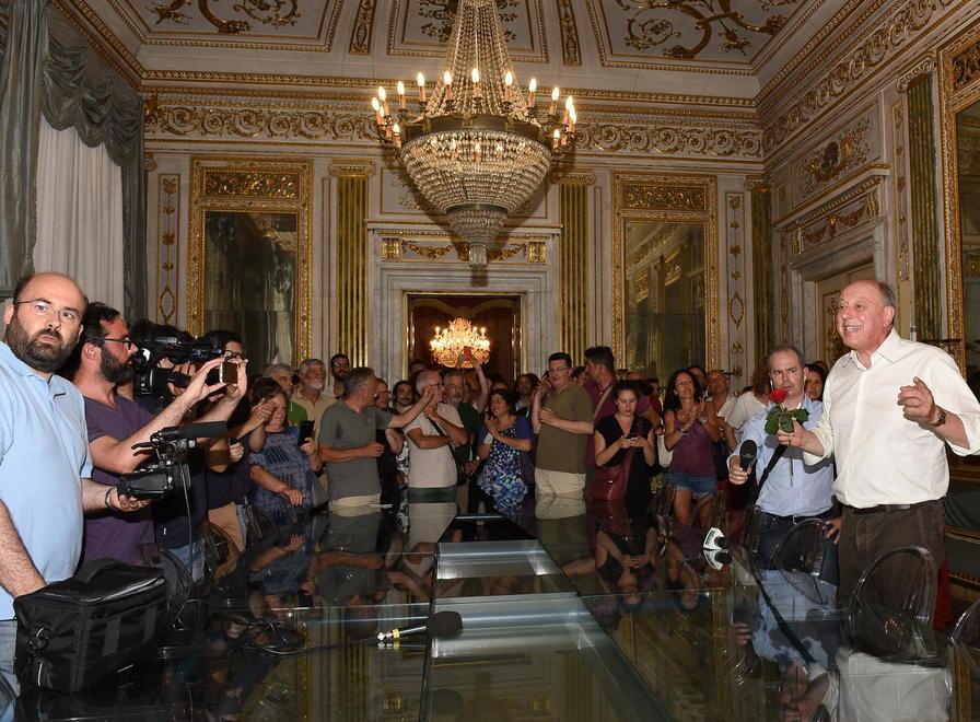 Edilizia e politica I lavori in corso a Palazzo Orsetti 