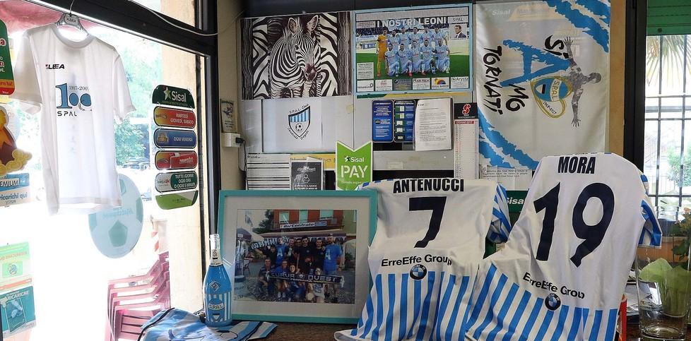 Febbre Spal, il Bar Centrale  di Dogato diventa il covo dei tifosi 
