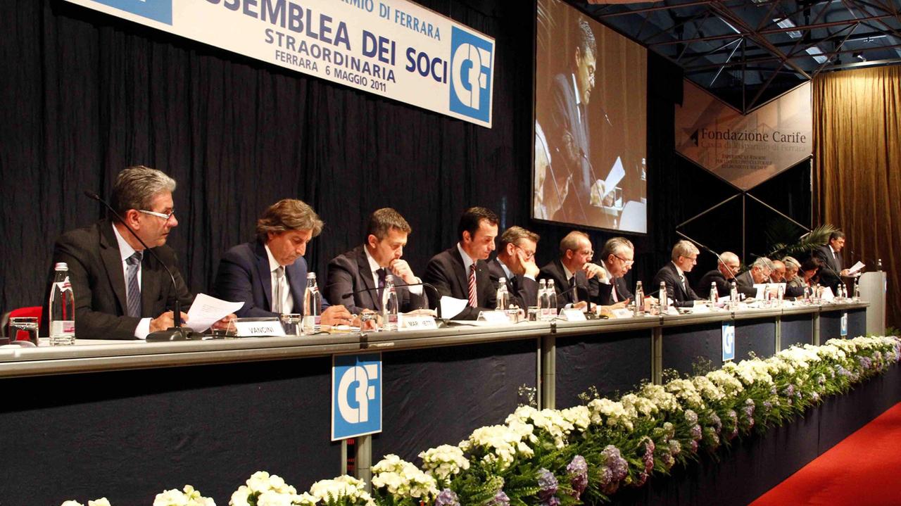 L'assemblea del maggio 2011 per la decisione di aumento di capitale