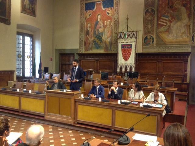 Il convegno del Fondo Santo Stefano nel salone consiliare di Prato
