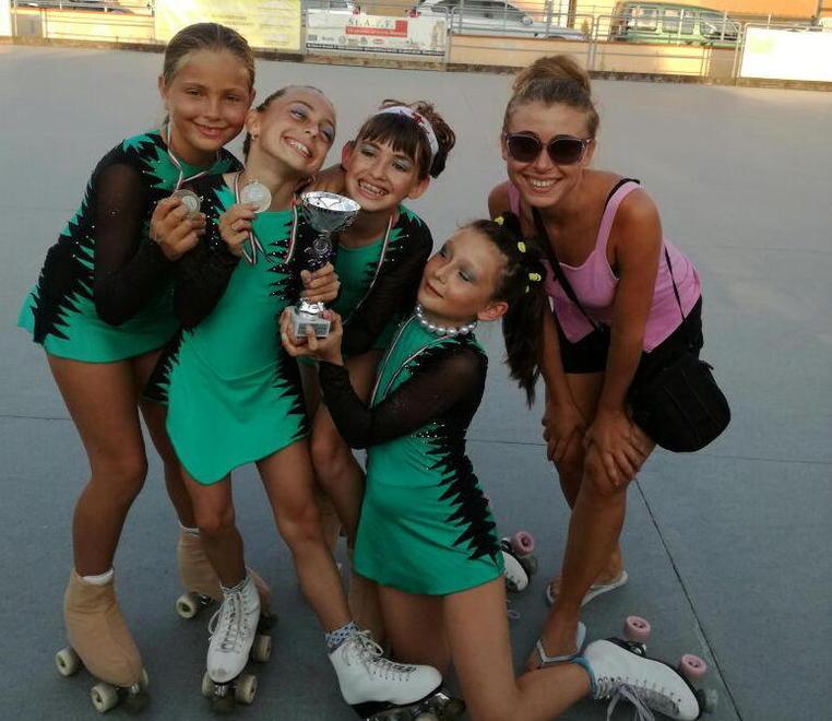 Un ottimo terzo posto per lo Skating Village Orzignano a Riglione