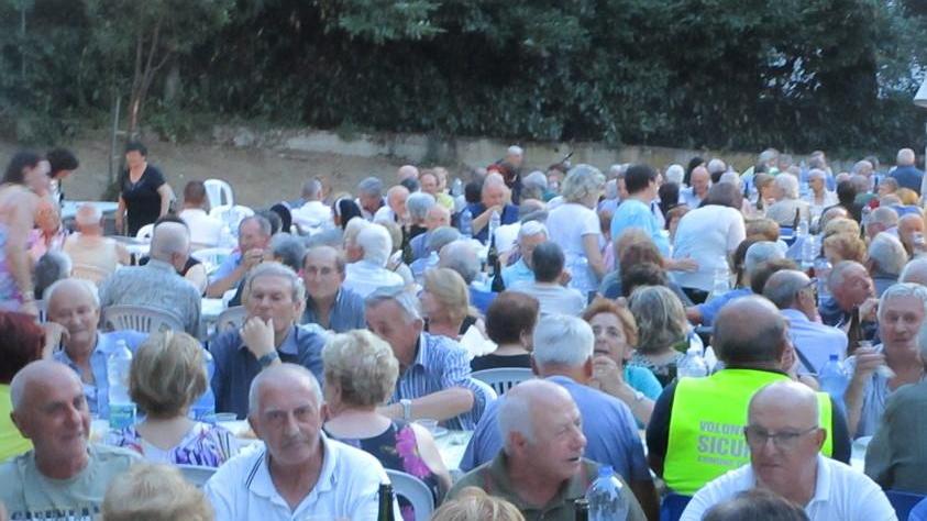 E i fioranesi over settanta si sono ritrovati a tavola