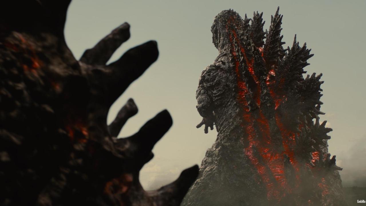Una scena di "Godzilla"