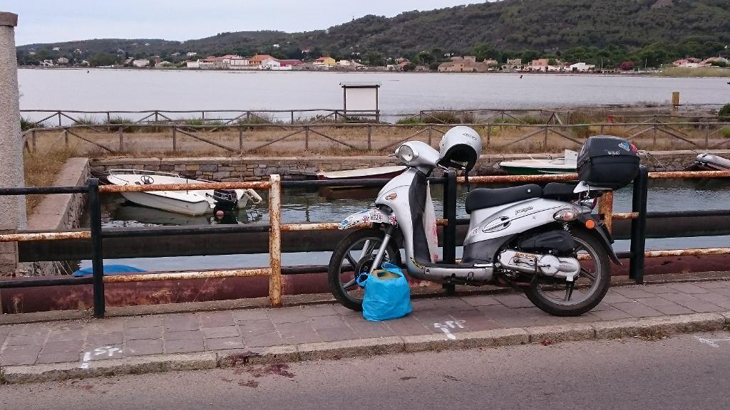 Il luogo dell'incidente a Carloforte (foto repetto)