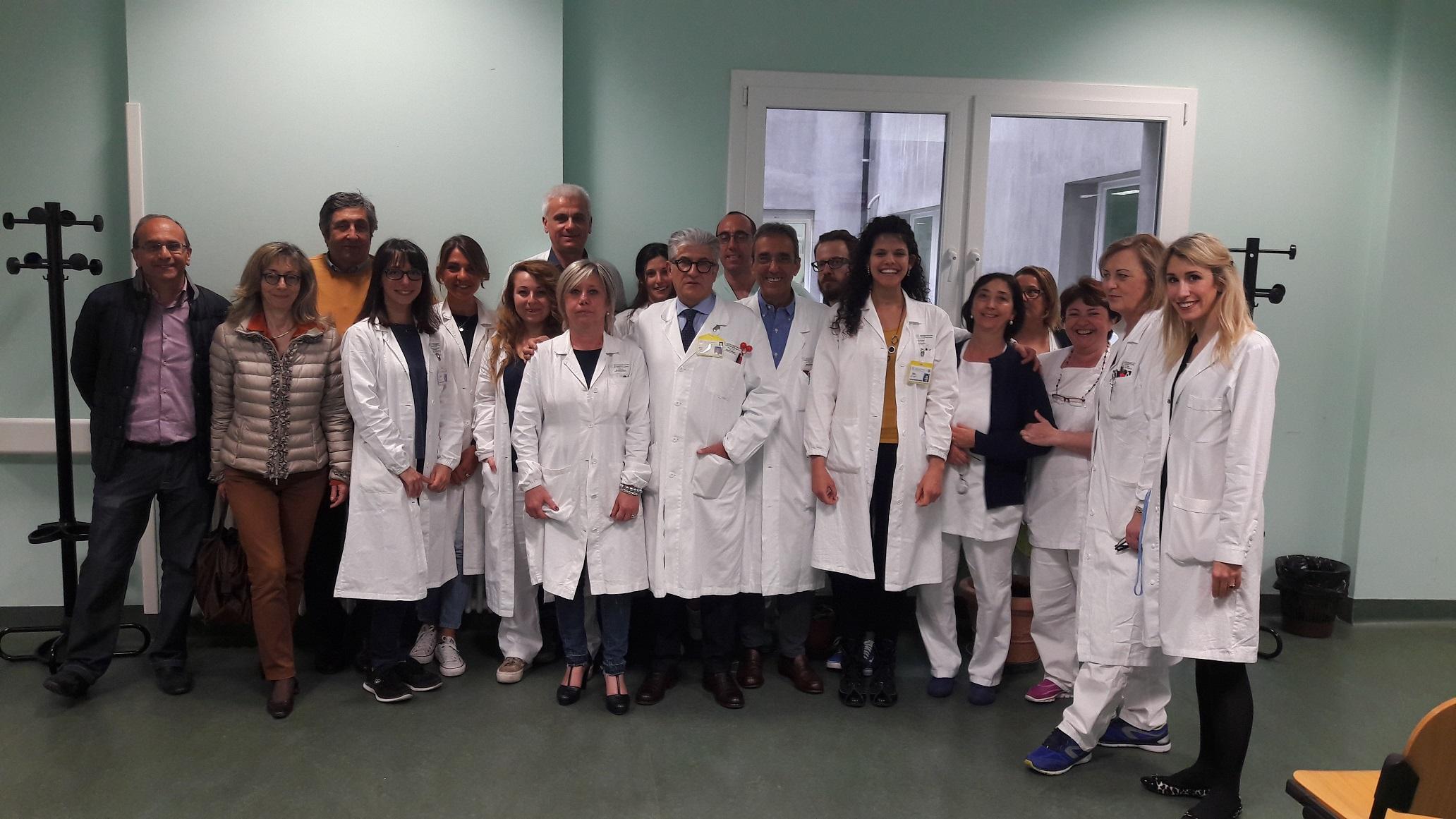 L'equipe del prof. Paolo Perri