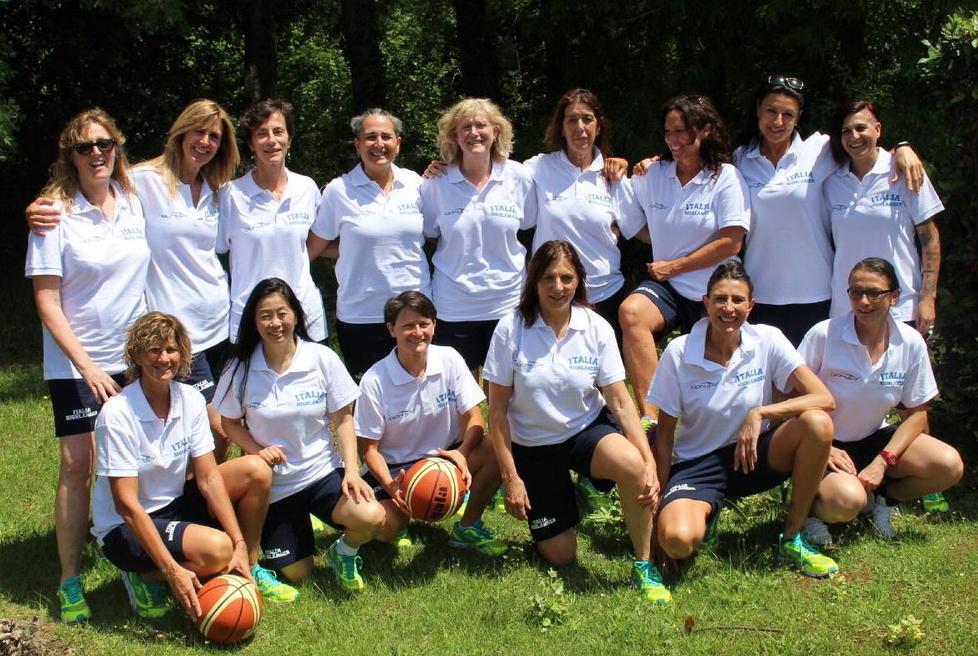 Maxibasket, parla pisano la nazionale donne Over 50 