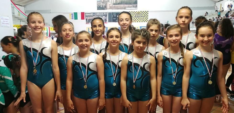  Campionato UISP-GAF Le atlete della Solaris in evidenza a Urbino