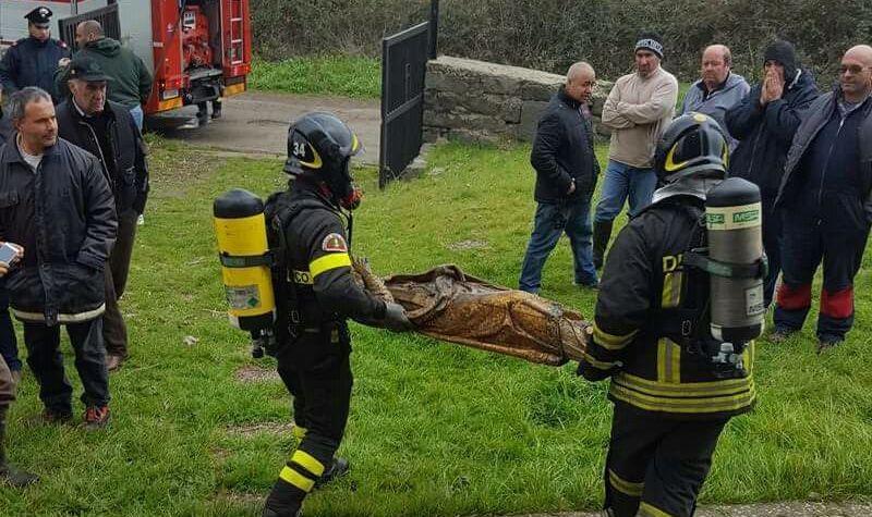 San Demetrio, via al restauro della statua
